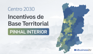 Ilustração dos Incentivos de Base Territorial do Pinhal Interior no âmbito do Centro 2030